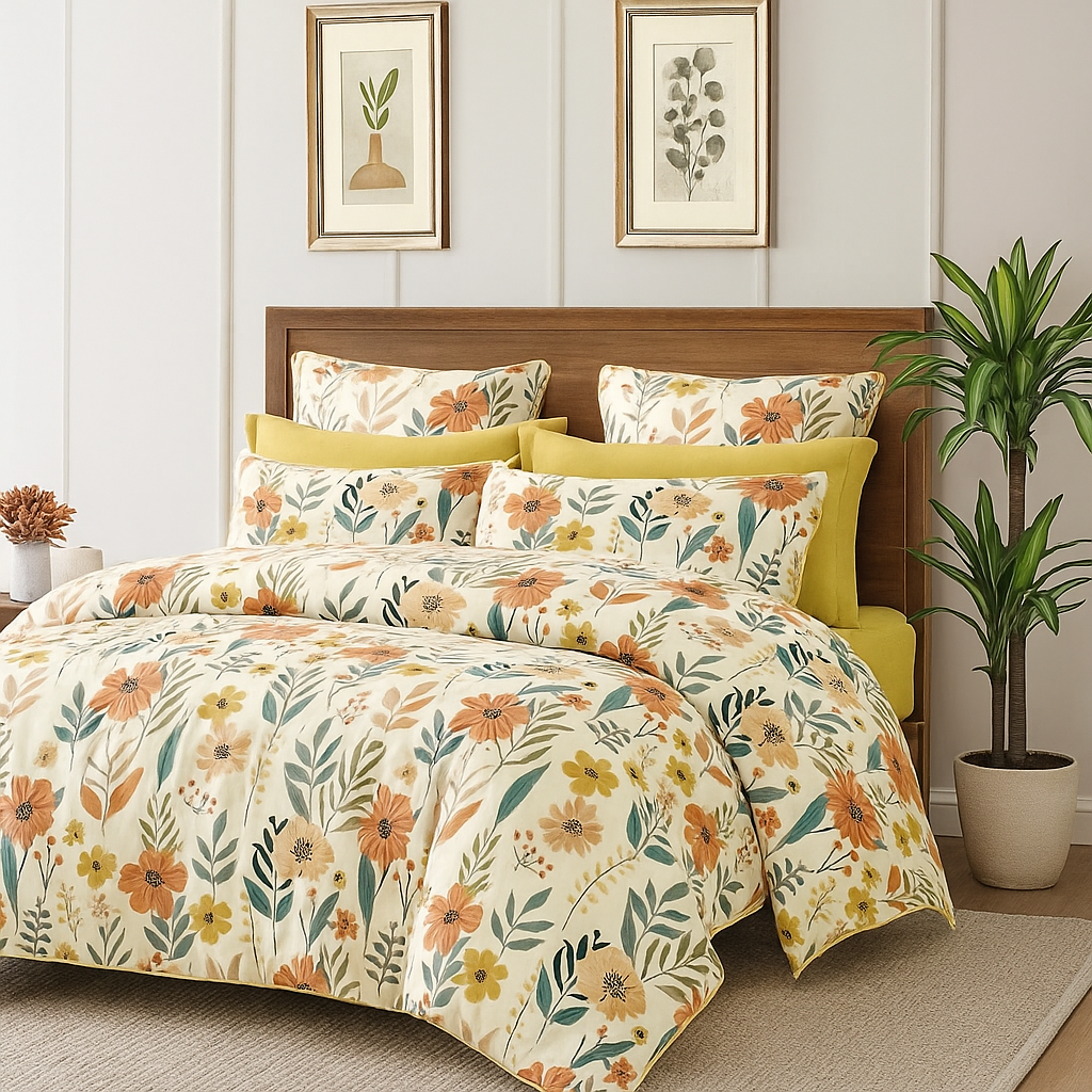 Blossom Meadow Bedsheet Set
