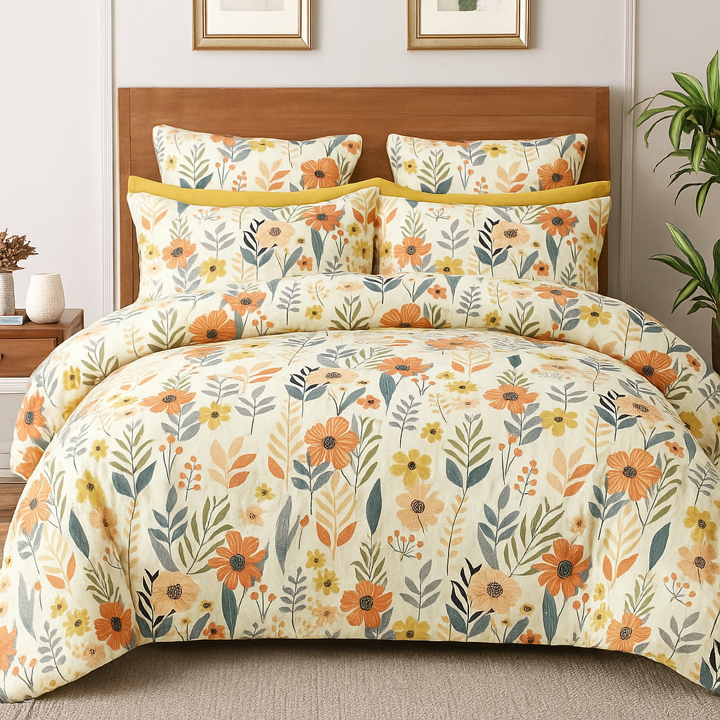 Blossom Meadow Bedsheet Set