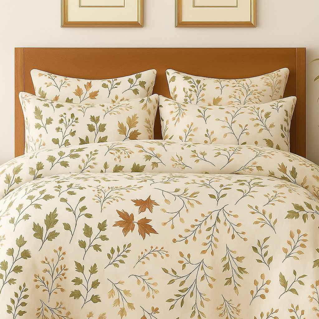 Autumn Whisper Bedsheet Set