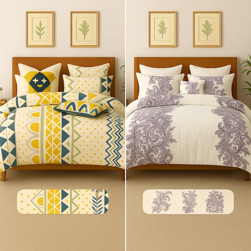 Royale Essence Bedsheet Combo - Set of 2